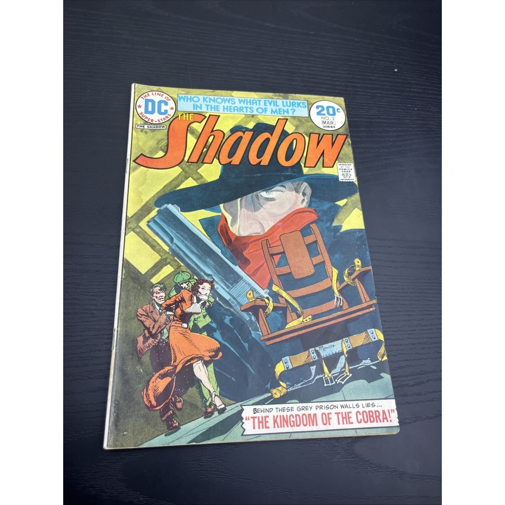 The Shadow #3 DC Comics 1974 Bronze‎ Age Comic Book